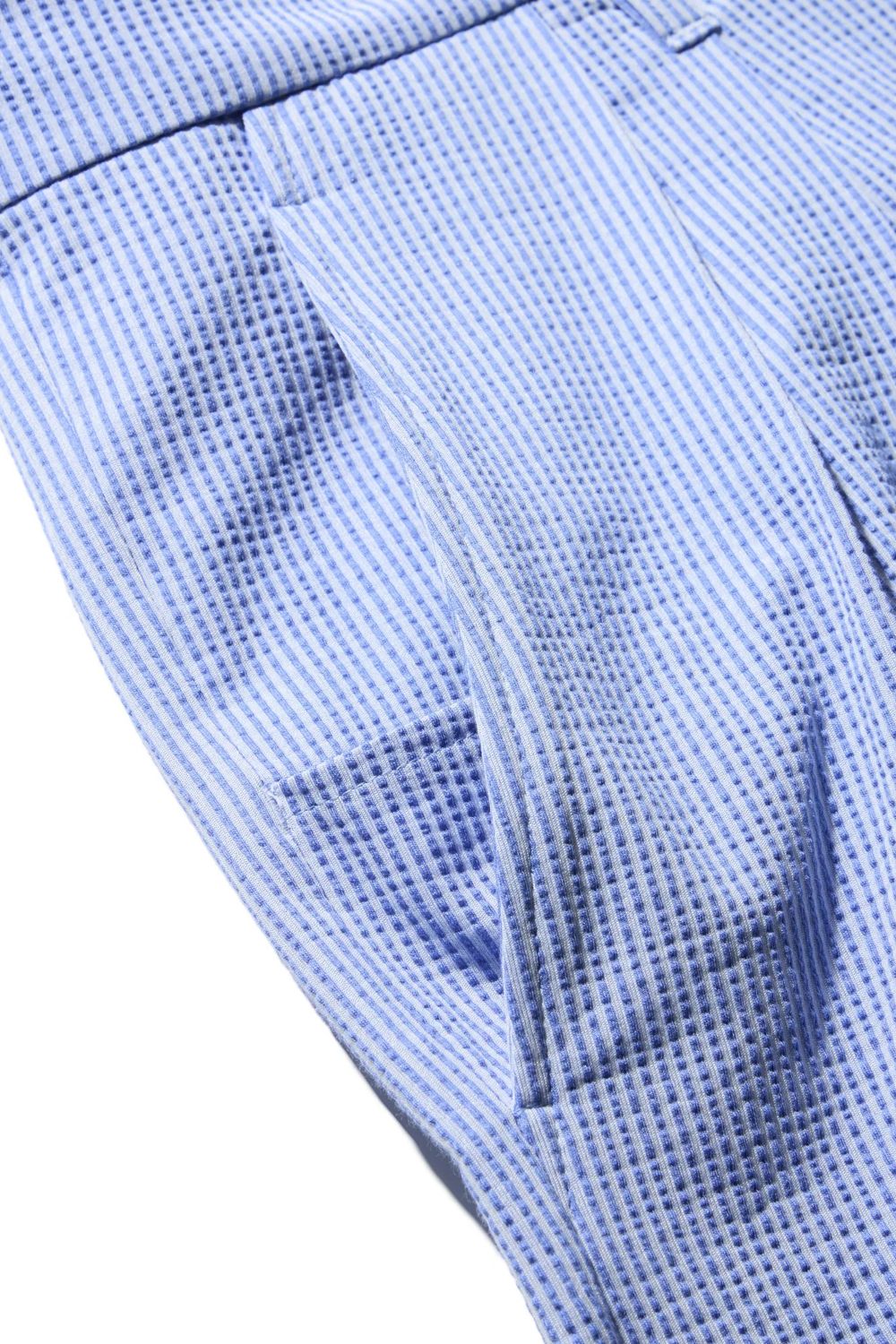 【26SS】 KNIT SOCCER SHORT PANTS / ニットサッカー ショートパンツ （クリアブルー）