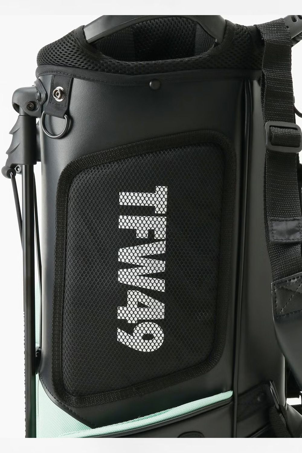 【銀行振込・代金引換不可】【返品・交換不可】 NYLON CADDY BAG / ナイロン キャディバッグ (ミント/ブラック)