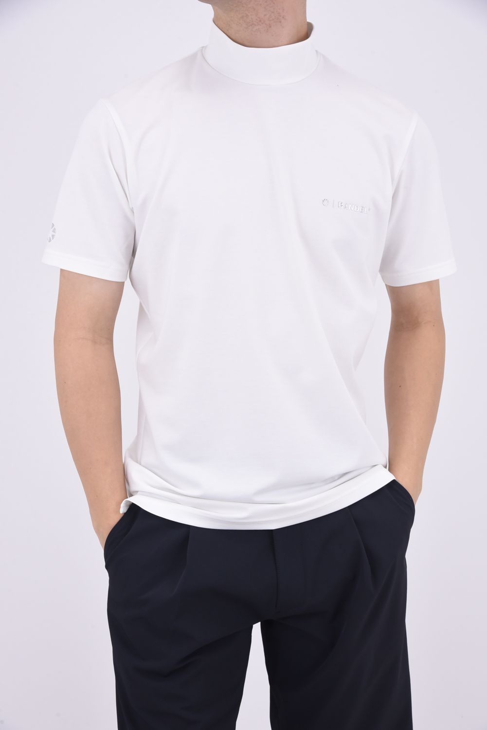 BANDEL GOLF - BASIC COOLTECH S/S MOCK NECK SHIRTS