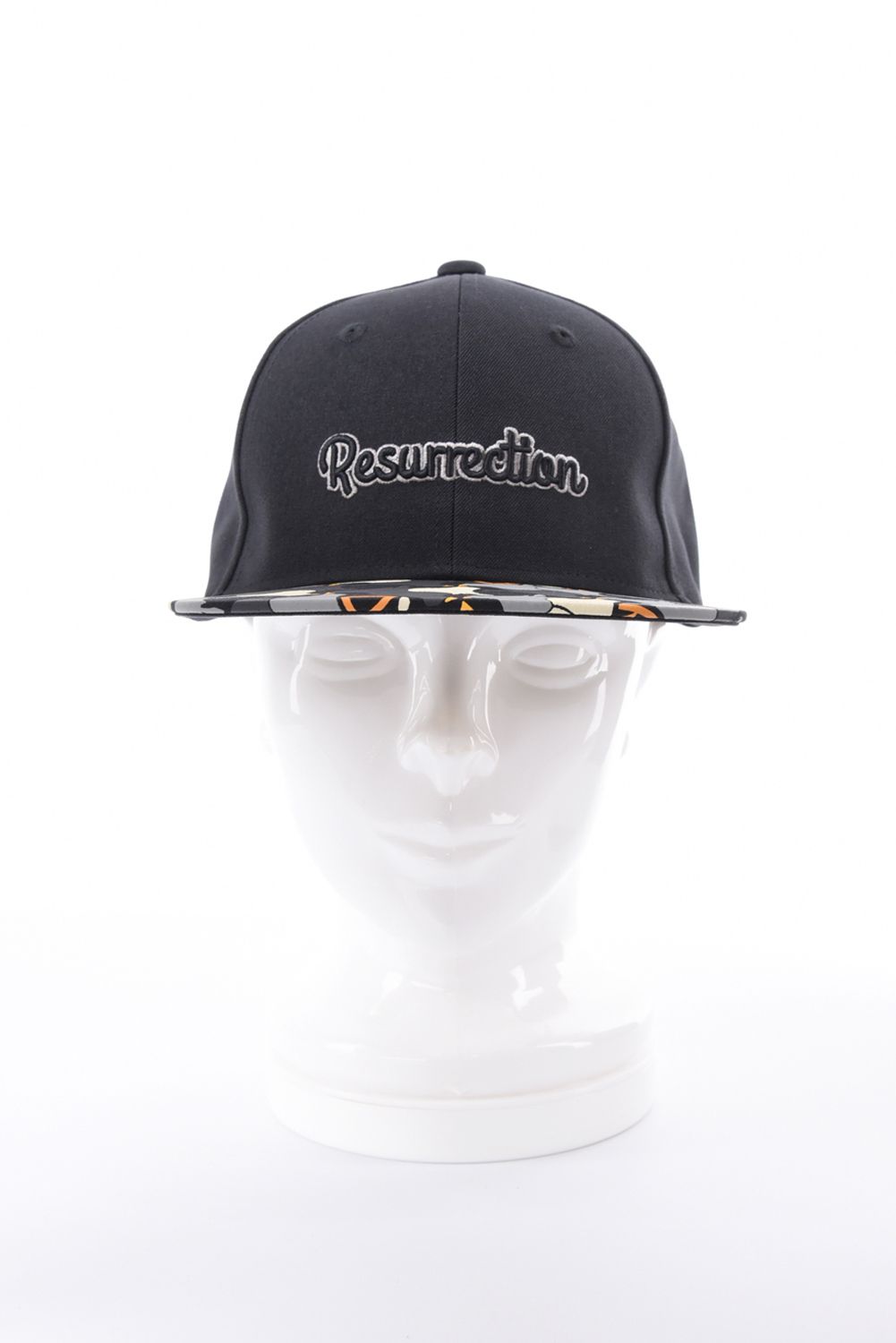 【26AW】 BIRDS TILE BRIM CAP LANATEC / バーズタイル フラットキャップ (ブラック/オフホワイト)