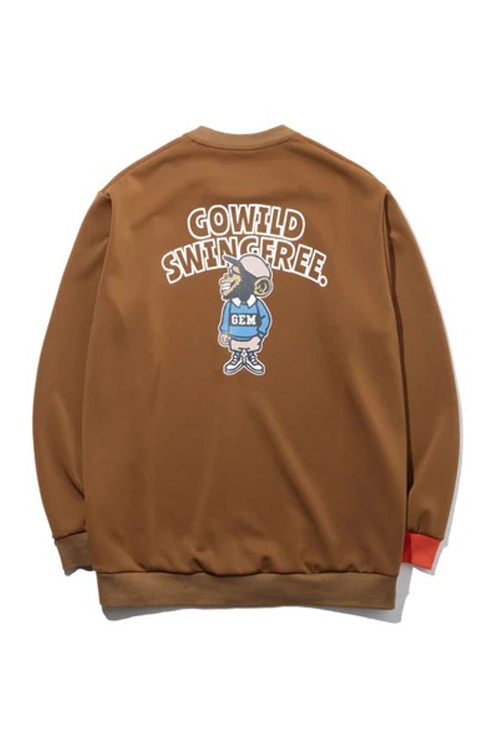 【26AW】 JERSEY SWEATSHIRT / ダンボール素材スウェットシャツ (ブラウン)
