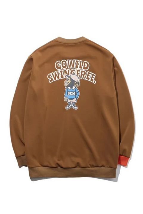 【26AW】 JERSEY SWEATSHIRT / ダンボール素材スウェットシャツ (ブラウン)