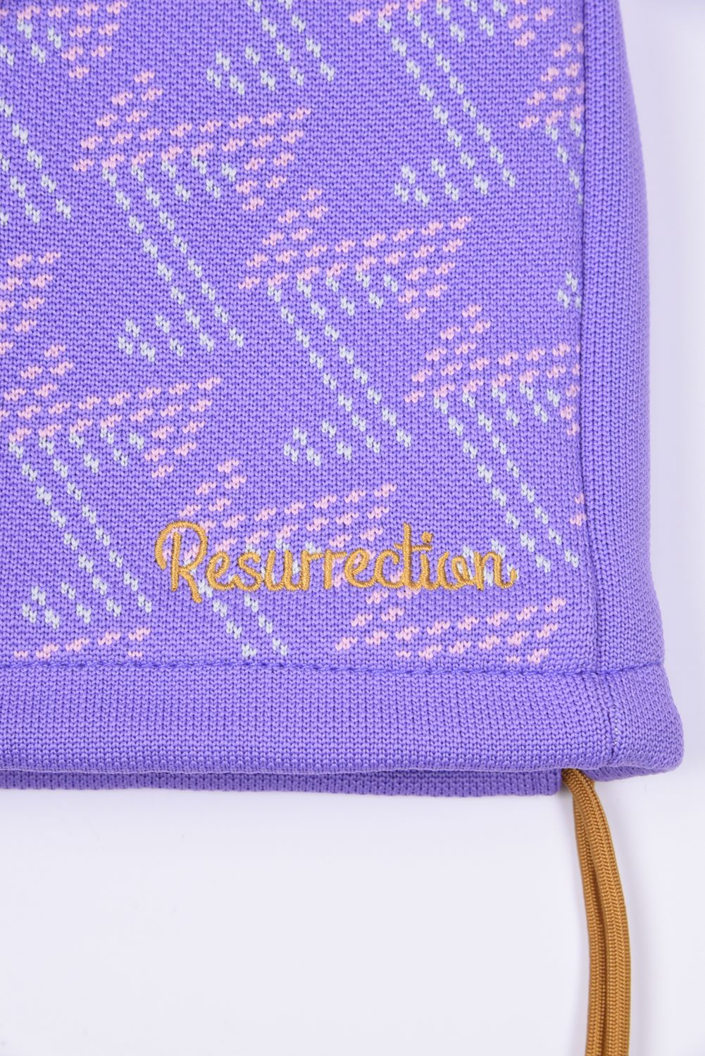 KNIT IRON COVERS / ブランドオリジナル ニットアイアンカバー (ラベンダー)*