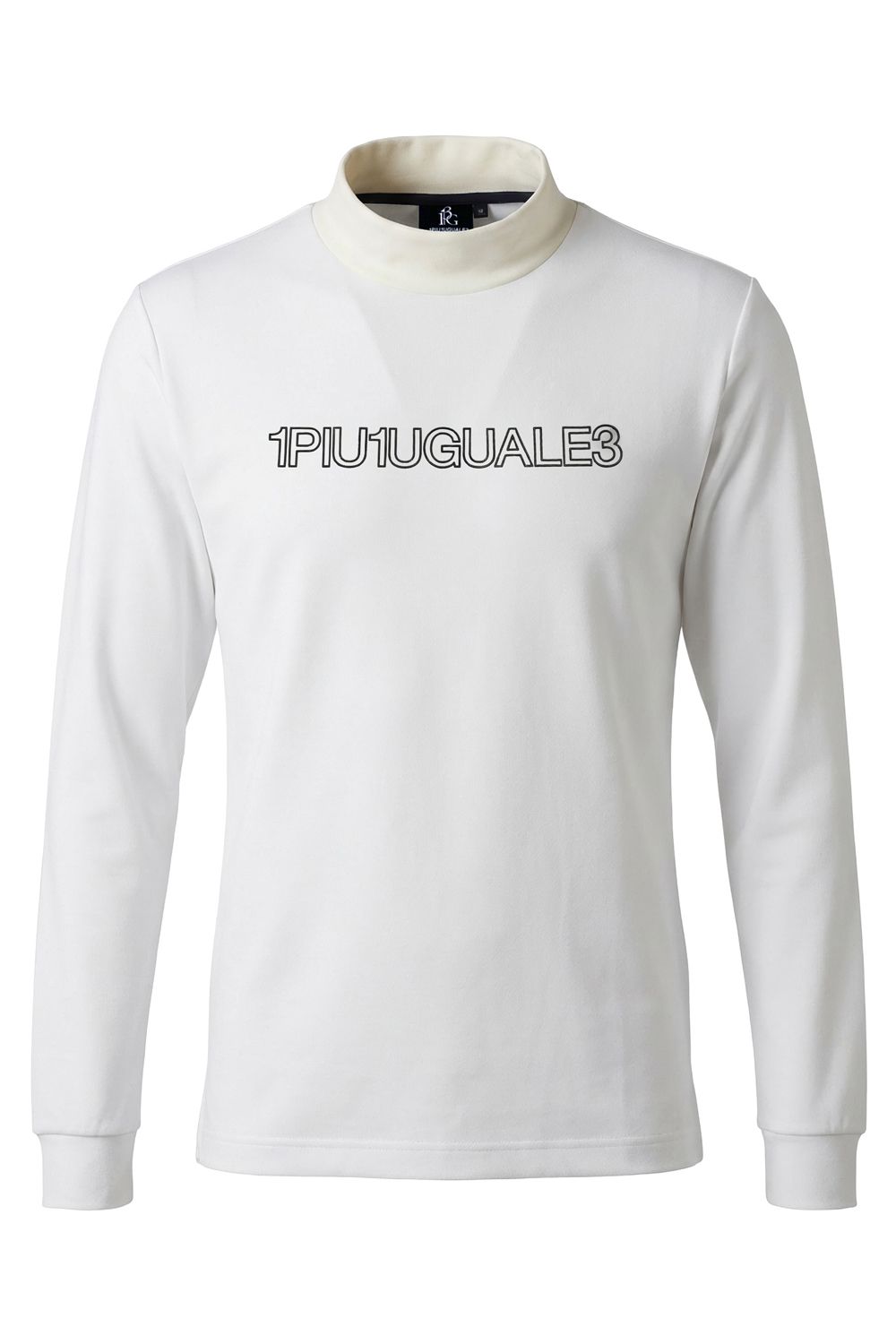 【26AW】 Front Logo Mock NeckLong Sleeve / フロント ロゴ モックネック (ホワイト) (9月入荷予定)