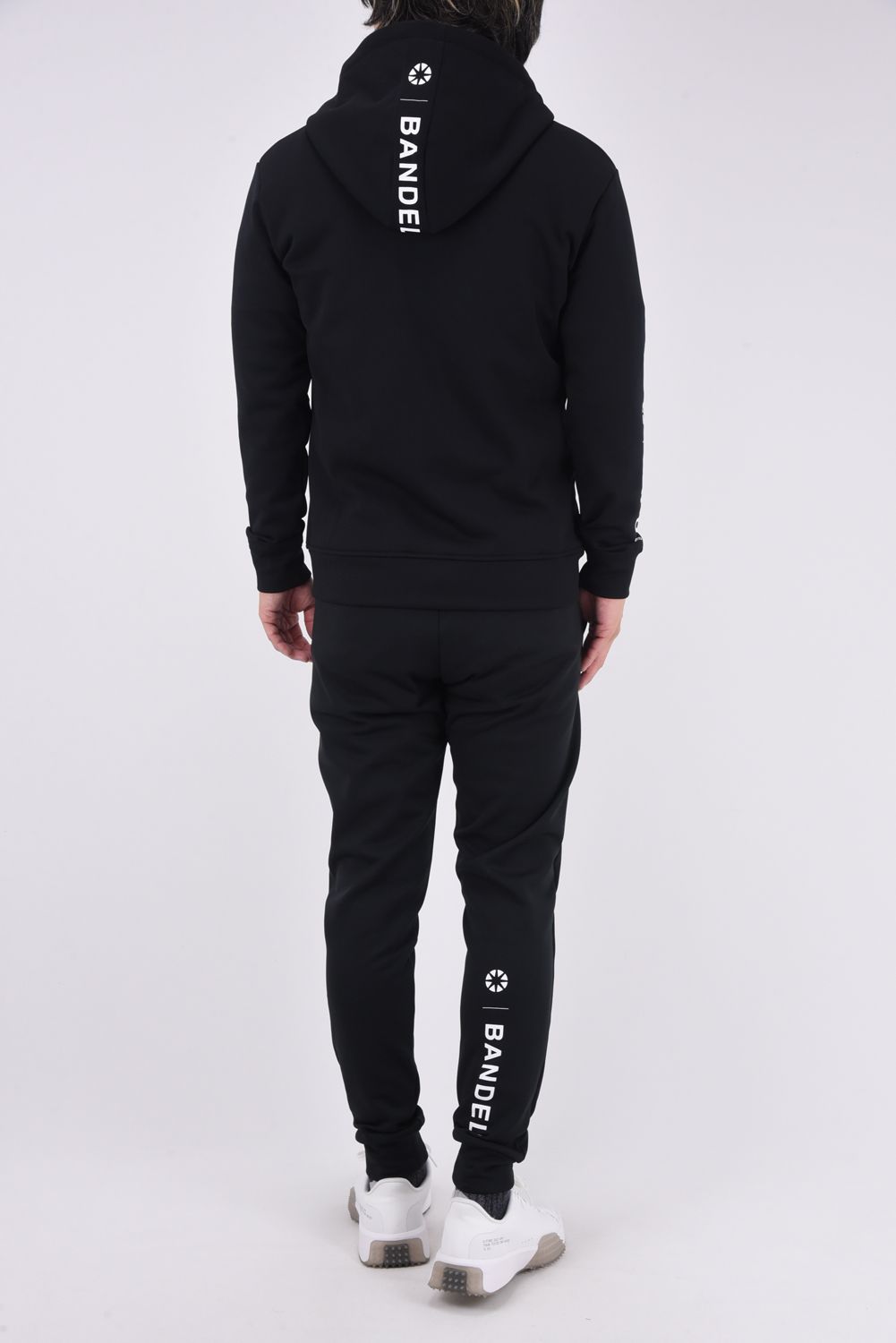BASIC LONG PANTS MENS / テックスブリッド リブパンツ (ブラック)