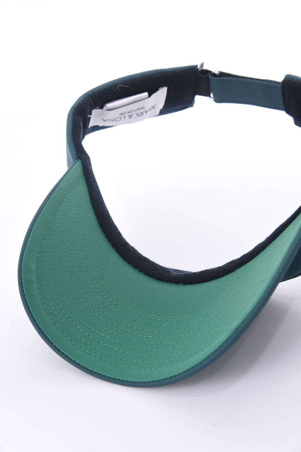 【26SS】 IRON SKULL CRYSTAL ACCENT VISOR / アイアンスカル ブランドロゴ刺繍 サンバイザー (グリーン)