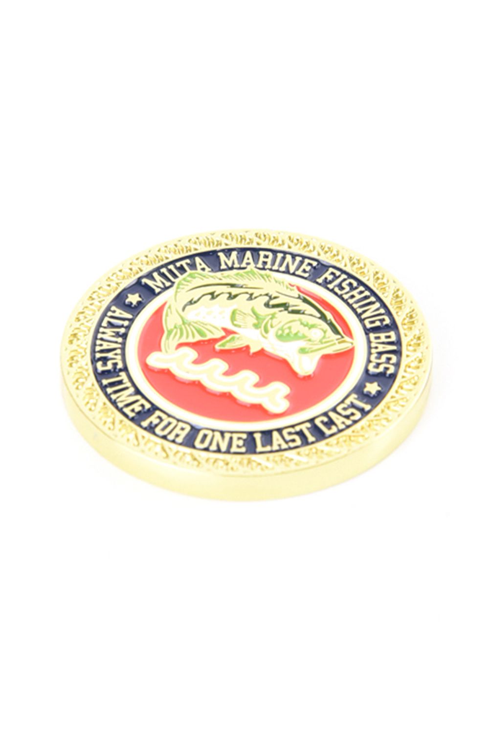 【26AW】【プレゼント好適品】 CHALLENGE COIN METAL MARKER (MUTA CLASSIC) / リバーシブル メタルコインマーカー (ゴールド)