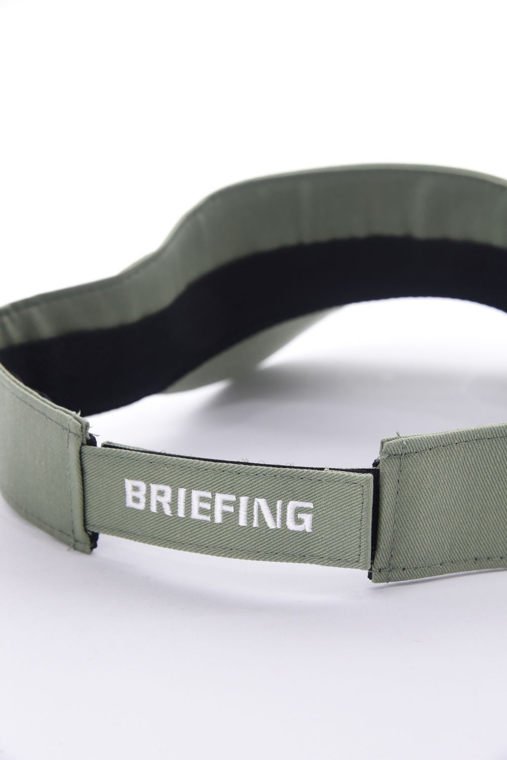 【26SS】 MEN’S BASIC VISOR / ベーシック ブランドロゴ サンバイザー (セージグリーン)