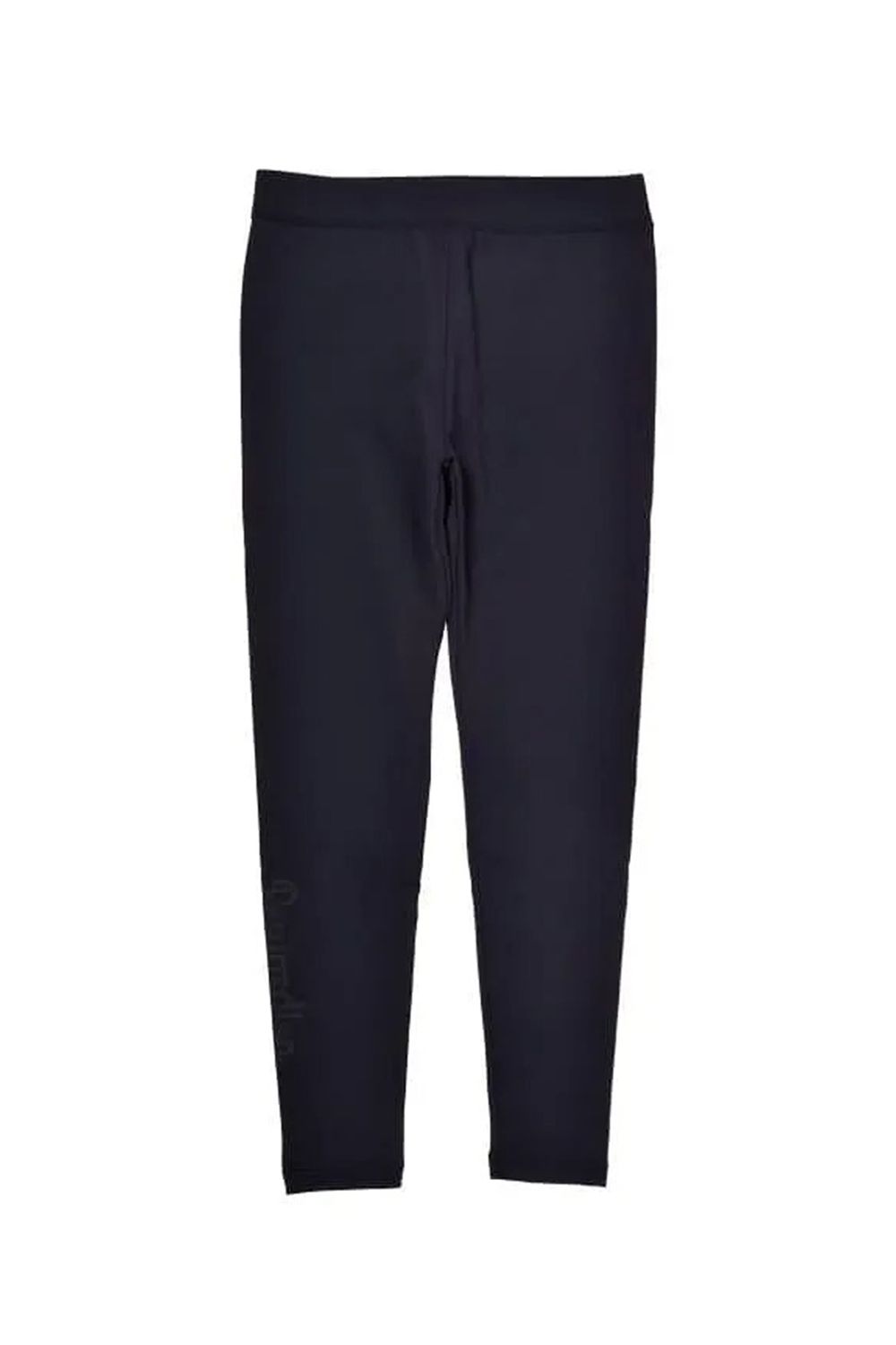 【25AW】【レディース】 SAME COLOR LOGO WARM LEGGINGS / 微起毛 ブランドロゴ ウォームレギンス (ブラック)*