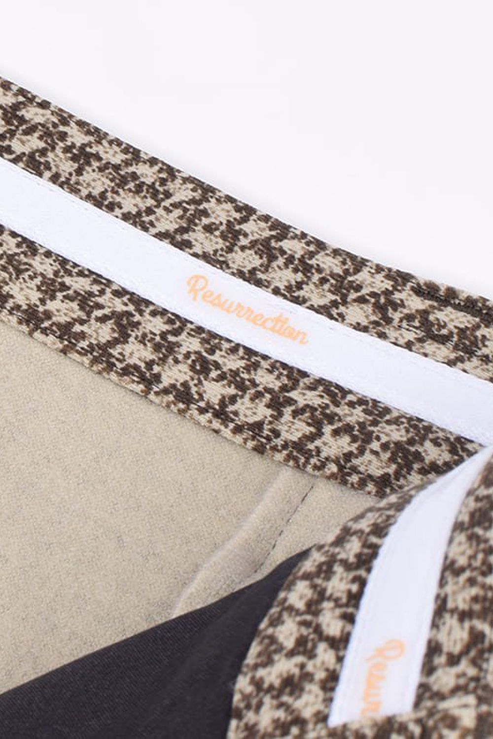 Resurrection - 【レディース】 WOMENS WARM HOUNDSTOOTH SKIRT