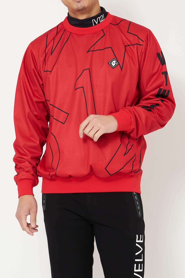 V12 - CRAZY LETTER SNEAD / ビッグロゴ スニードジャック (レッド  