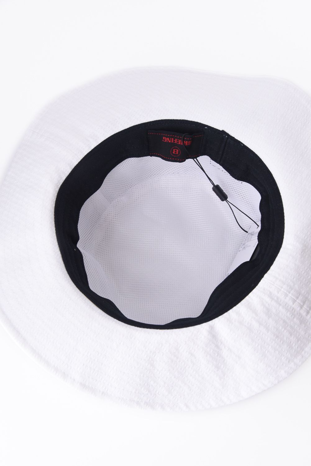 【26SS】 MS SEERSUCKER WIDE HAT / シアサッカー ワイドハット (ホワイト)