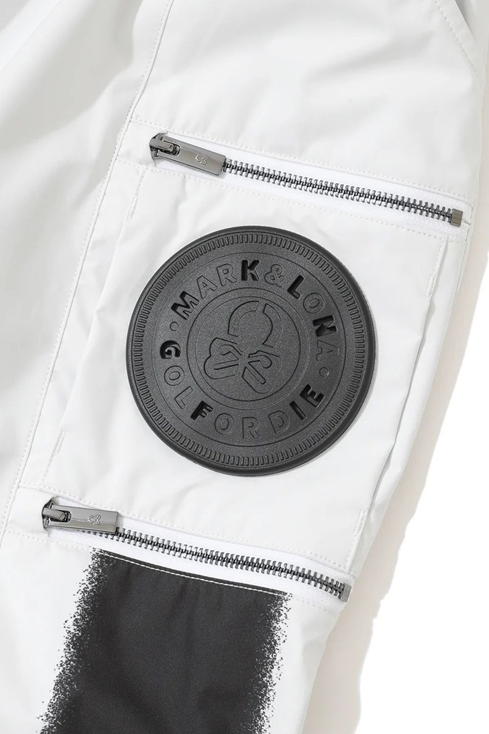 【26AW】 MERCURY COOLING FAN PANTS / モノトーン サイドロゴ 空調ファン搭載ロングパンツ (ホワイト)