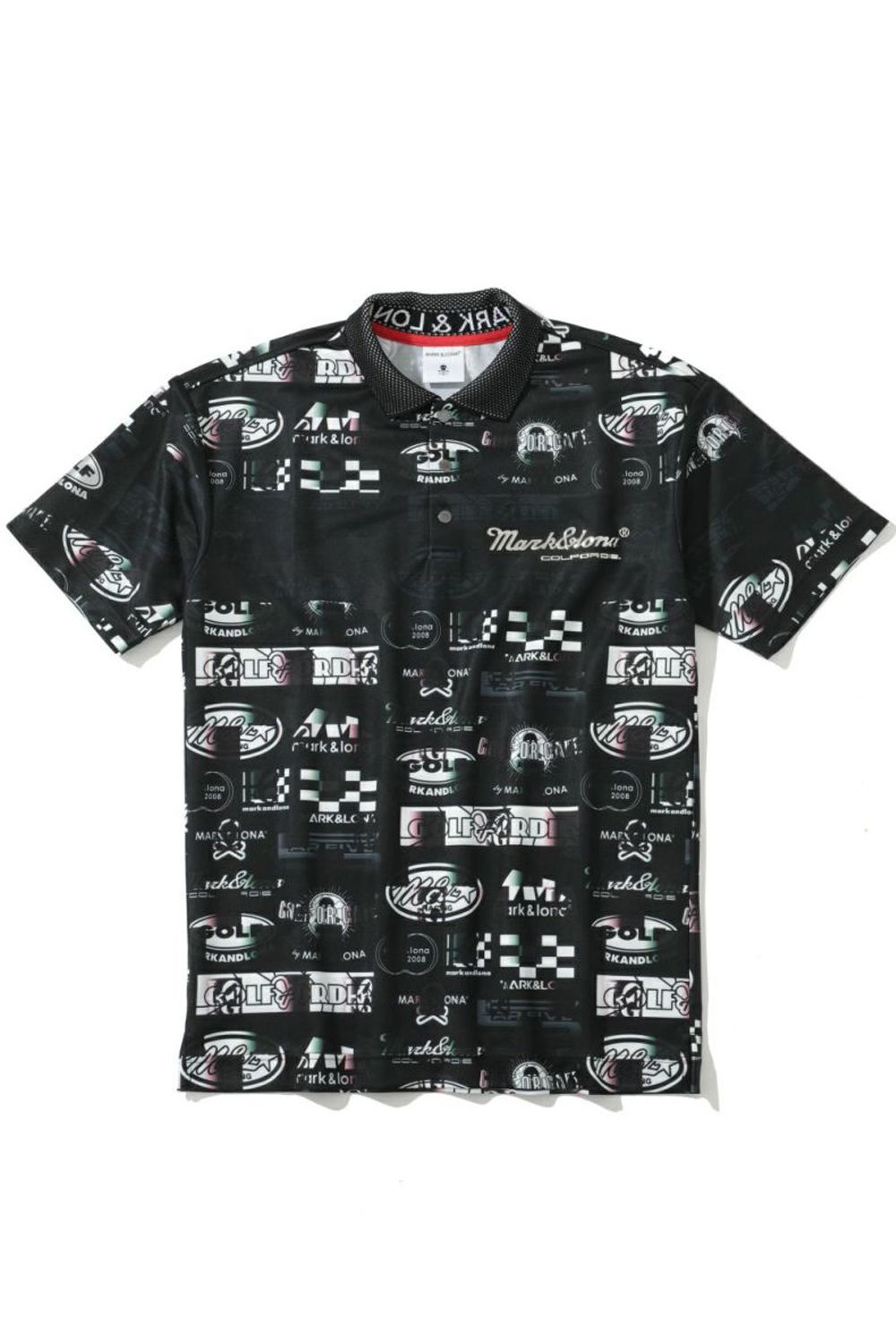 MARK&LONA - 【25SS】 MOMENTUM GRID POLO / チェッカーフラッグ