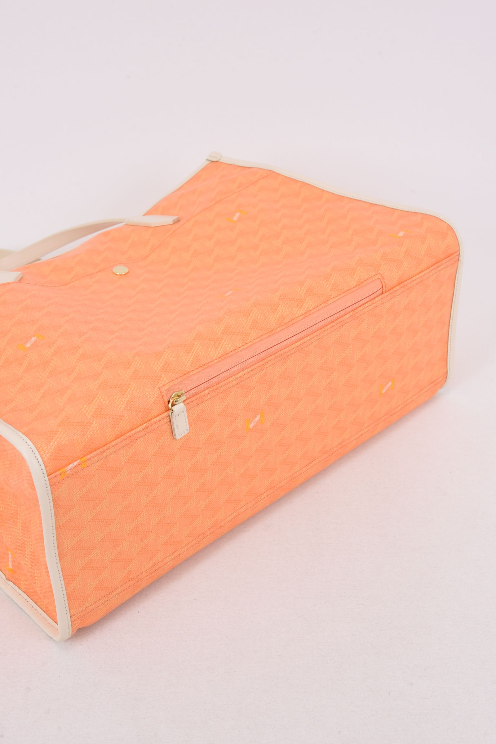 【26SS】  LANIUS SQUARE BIG (ラニウス スクエア ビッグ) / ブランドオリジナルテキスタイル ボストンバッグ （サンセット）*