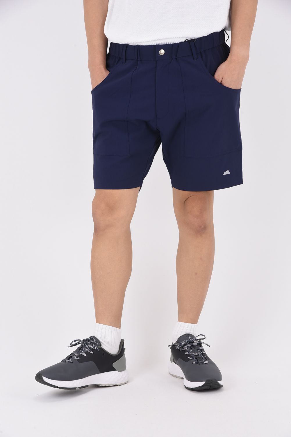 MAKANI SHORTS / 4WAYストレッチ ベイカーショーツ (ネイビー)