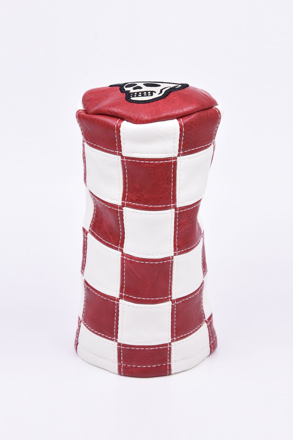 【26AW】【CAPSULE COLLECTION】 CHECKERED HYBRID BARREL COVER / チェッカー柄 バレル型 ユーティリティカバー (レッド)