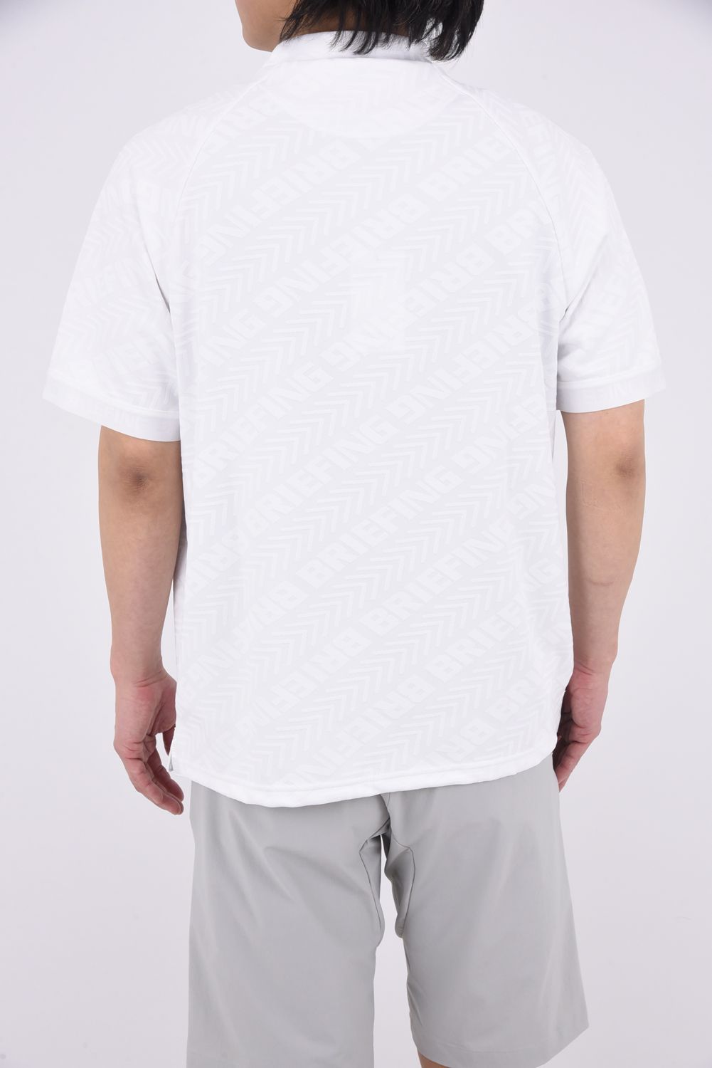 BRIEFING パッチワークハイネックTシャツ BRIEFING（ブリーフィング）の「【ブリーフィングゴルフ】MENS