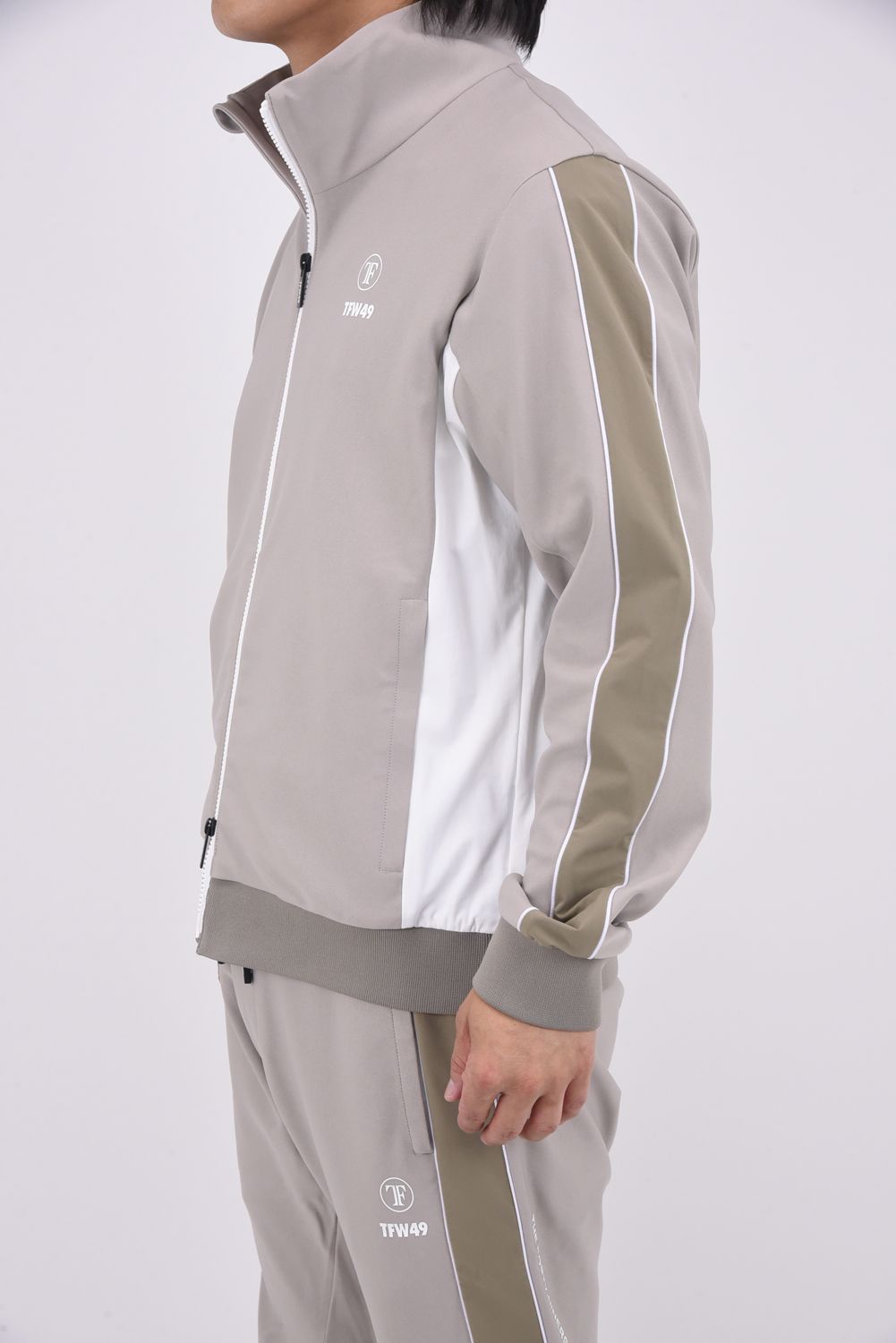 【25AW】 SPORTY TRACK JACKET / スポーティー トラック ジャケット (ベージュ)