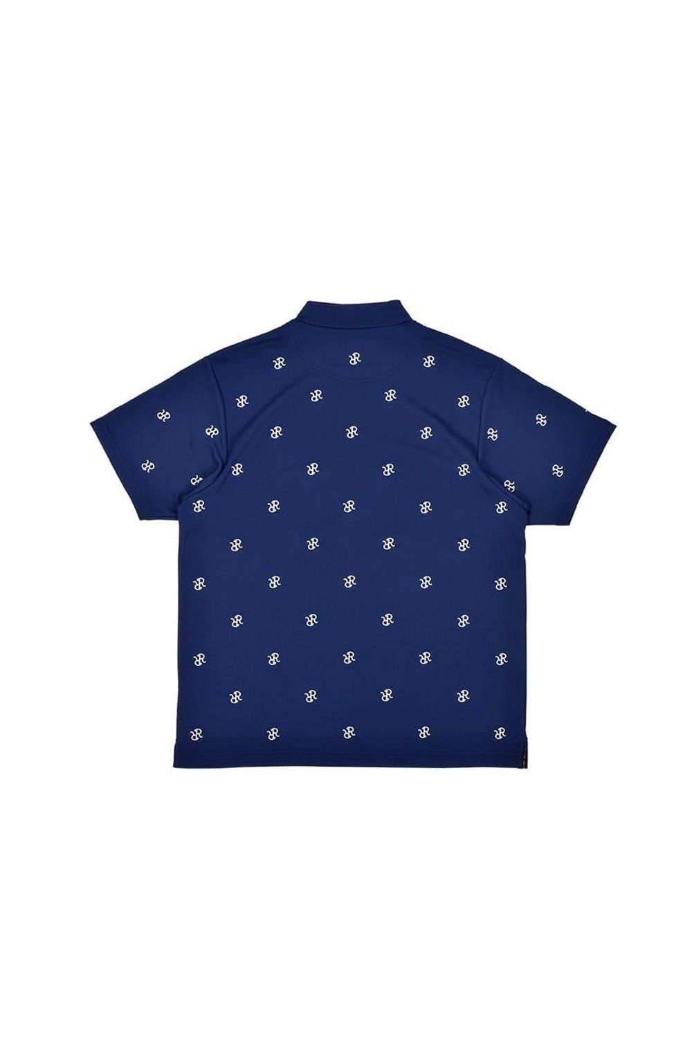 【25SS】 MENS RR EBD MOCK NECK / RRロゴ総柄 リラックスフィット モックネックTシャツ (ネイビー)*