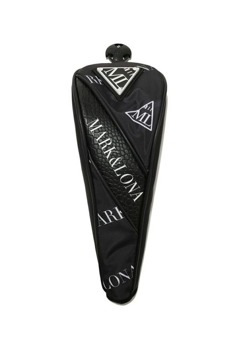 【CODE COLLECTION】 WOOD COVER / ナイロンツイル CODEロゴ ダイアゴナルパターン フェアウェイウッドカバー (ブラック)