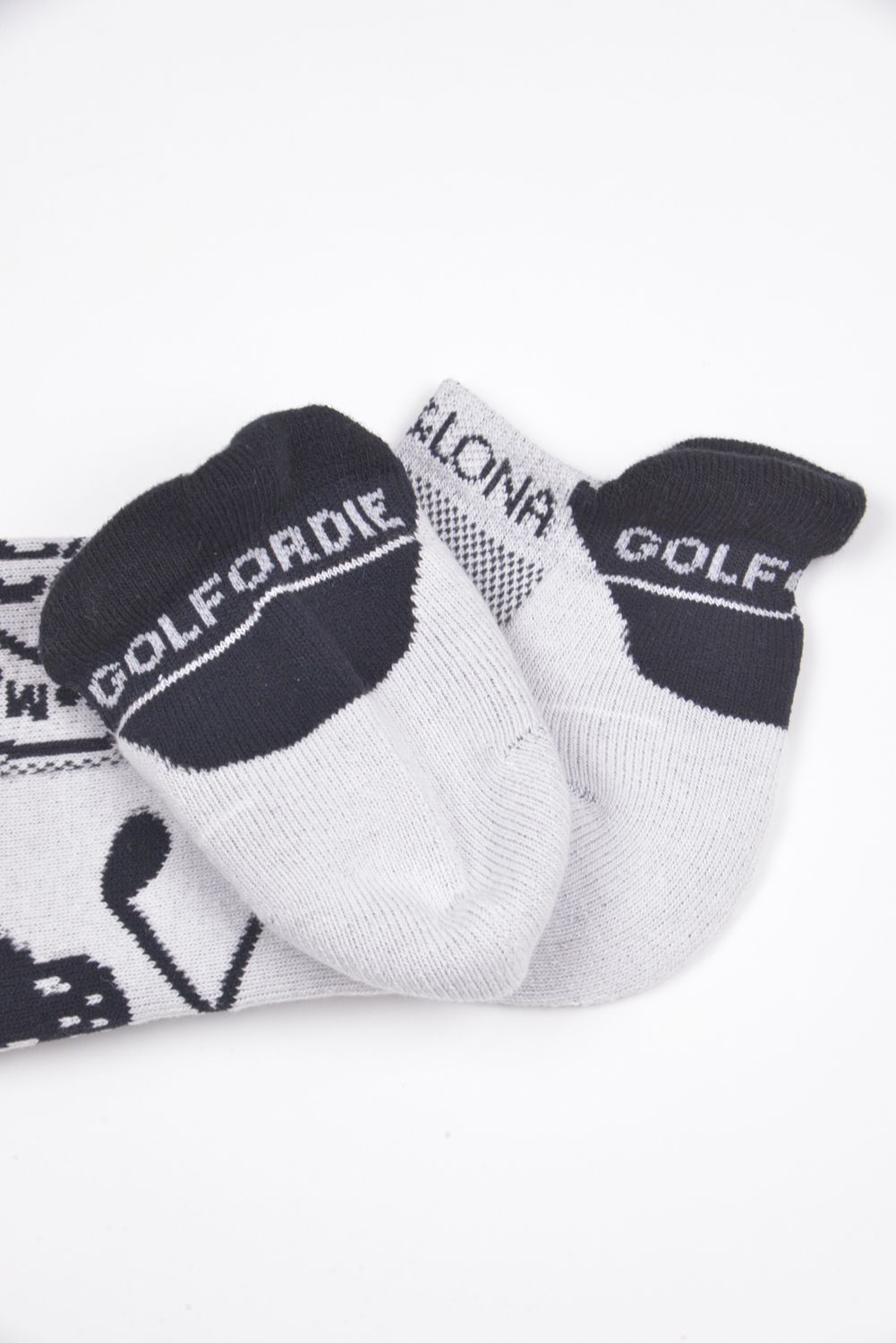 【26AW】 CIRCLE ICON SNEAKER SOCKS / ジャパンメイド サークルスカルジャカード スニーカー丈 ローソックス (ホワイト)
