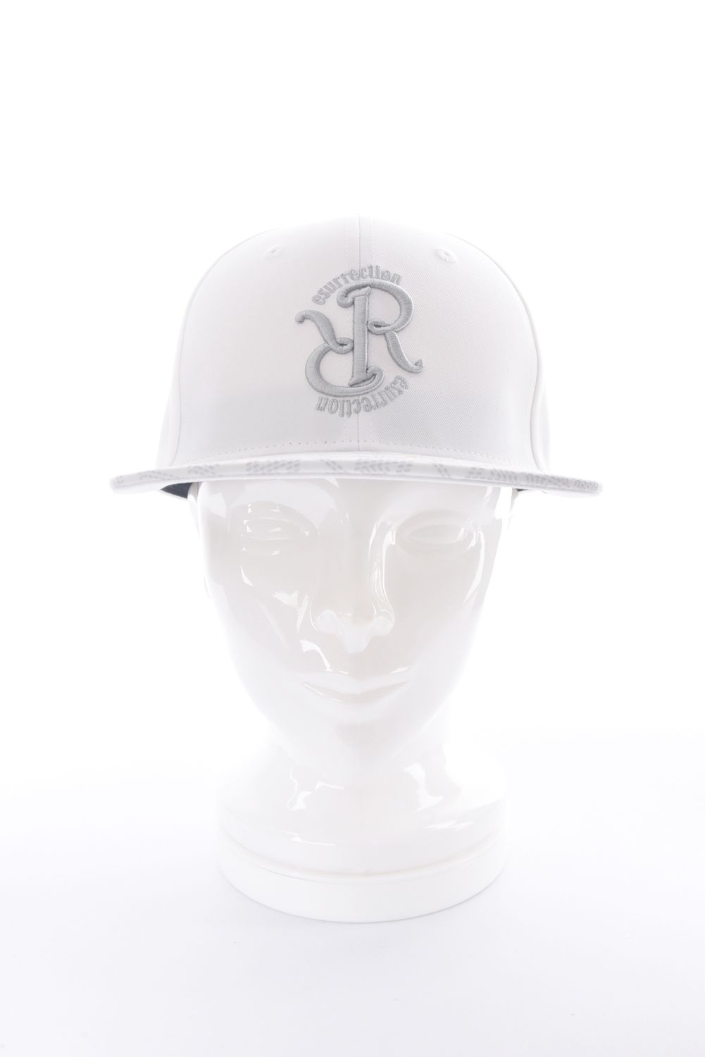 【26SS】  GM BRIM CAP FLAT / GM ブリムキャップ フラット (ホワイト/グレー)