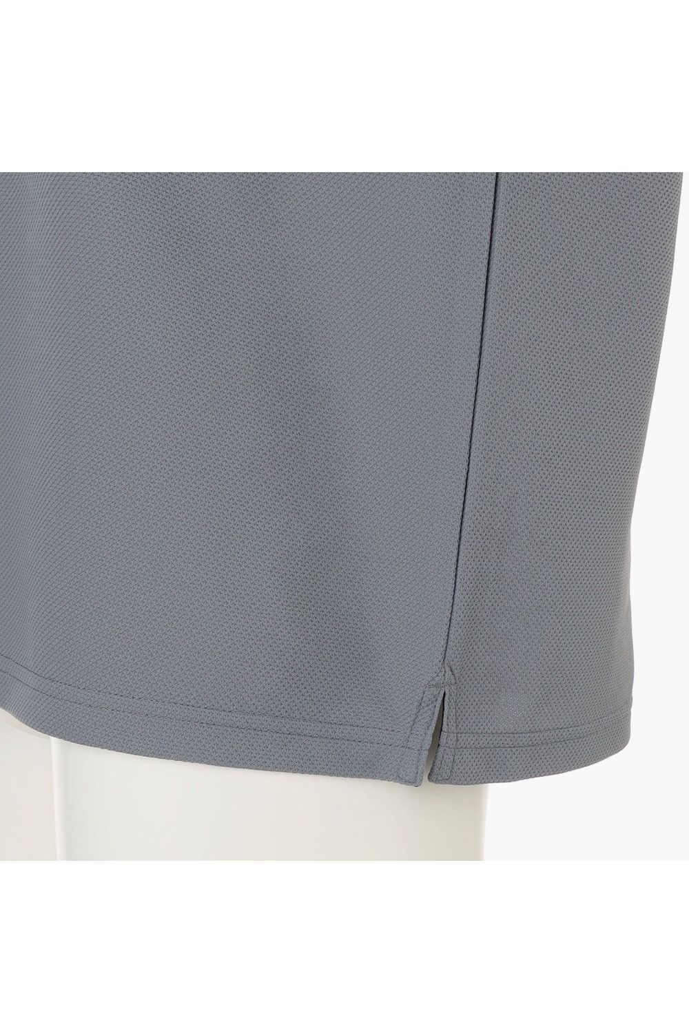 【26SS】 MEN'S LINE POLO RF / カノコ生地 ラインロゴテープ リラックスフィット ポロシャツ (グレー)