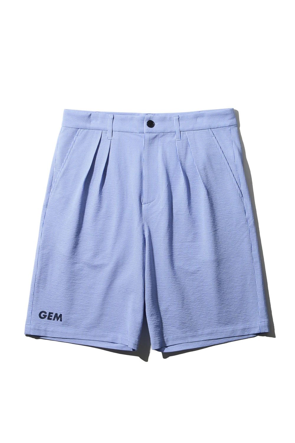 【26SS】 KNIT SOCCER SHORT PANTS / ニットサッカー ショートパンツ （クリアブルー）