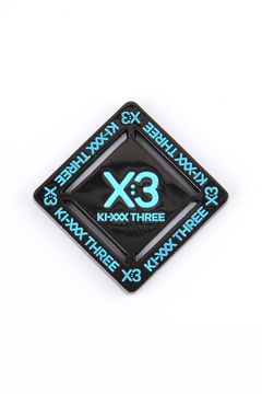 【26SS】【プレゼント好適品】 PLATE MARKER "SQUARE" / プレートマーカー スクエア (ブラック/ターコイズ)