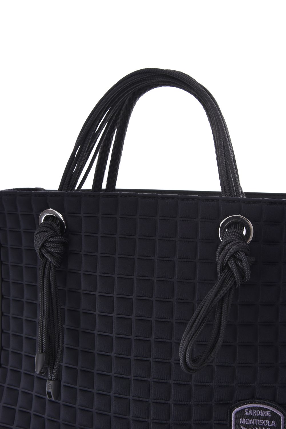 CLEAT TOTE mini TOM1002PA2 / クリート トート ミニバッグ スクエア （ブラック/パッチ）*