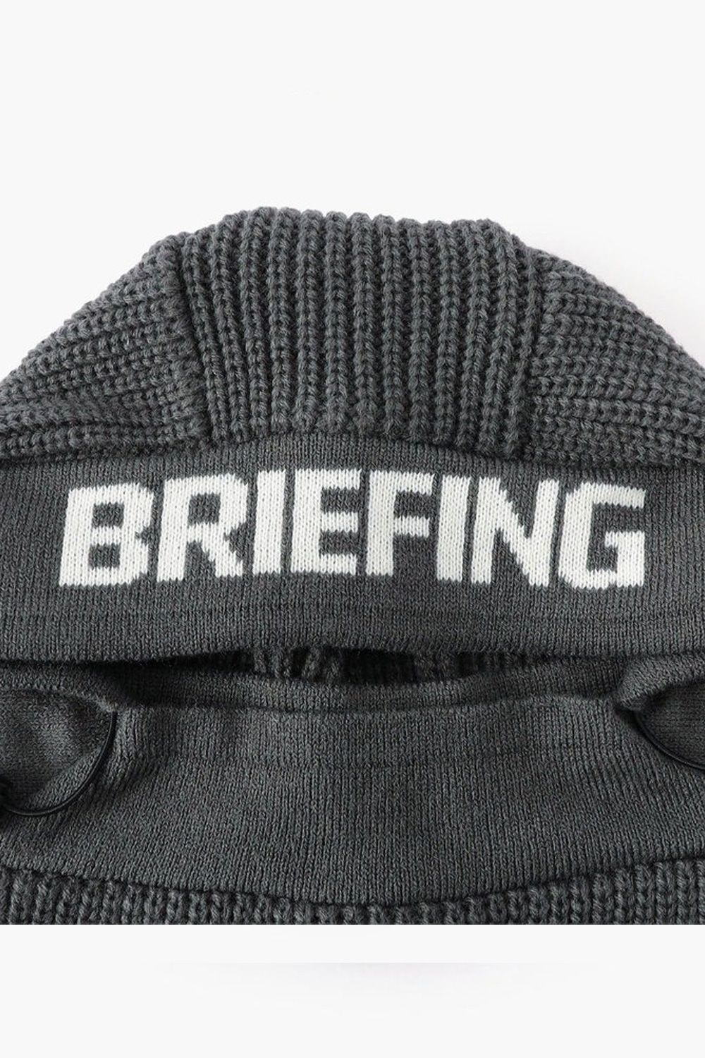【26AW】 KNIT BALACLAVA / ニット バラクラバ (グレー)
