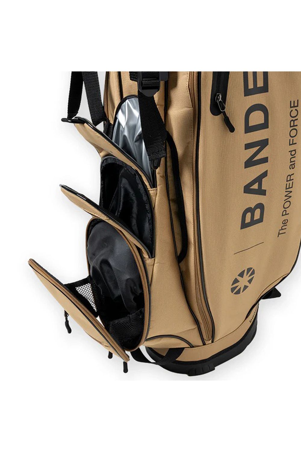 【銀行振込・代金引換不可】【返品・交換不可】  BANDEL × elitegrips D-Type 9.5inch CADDY BAG / エリートグリップ コラボレーション キャディバッグ (ベージュ)