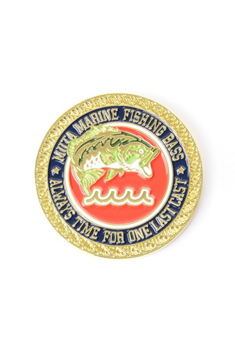 【26AW】【プレゼント好適品】 CHALLENGE COIN METAL MARKER (MUTA CLASSIC) / リバーシブル メタルコインマーカー (ゴールド)