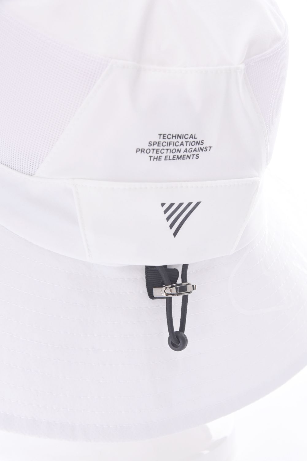 【26SS】【CODE COLLECTION】 AWBH / サイドメッシュ 撥水バケットハット (ホワイト)