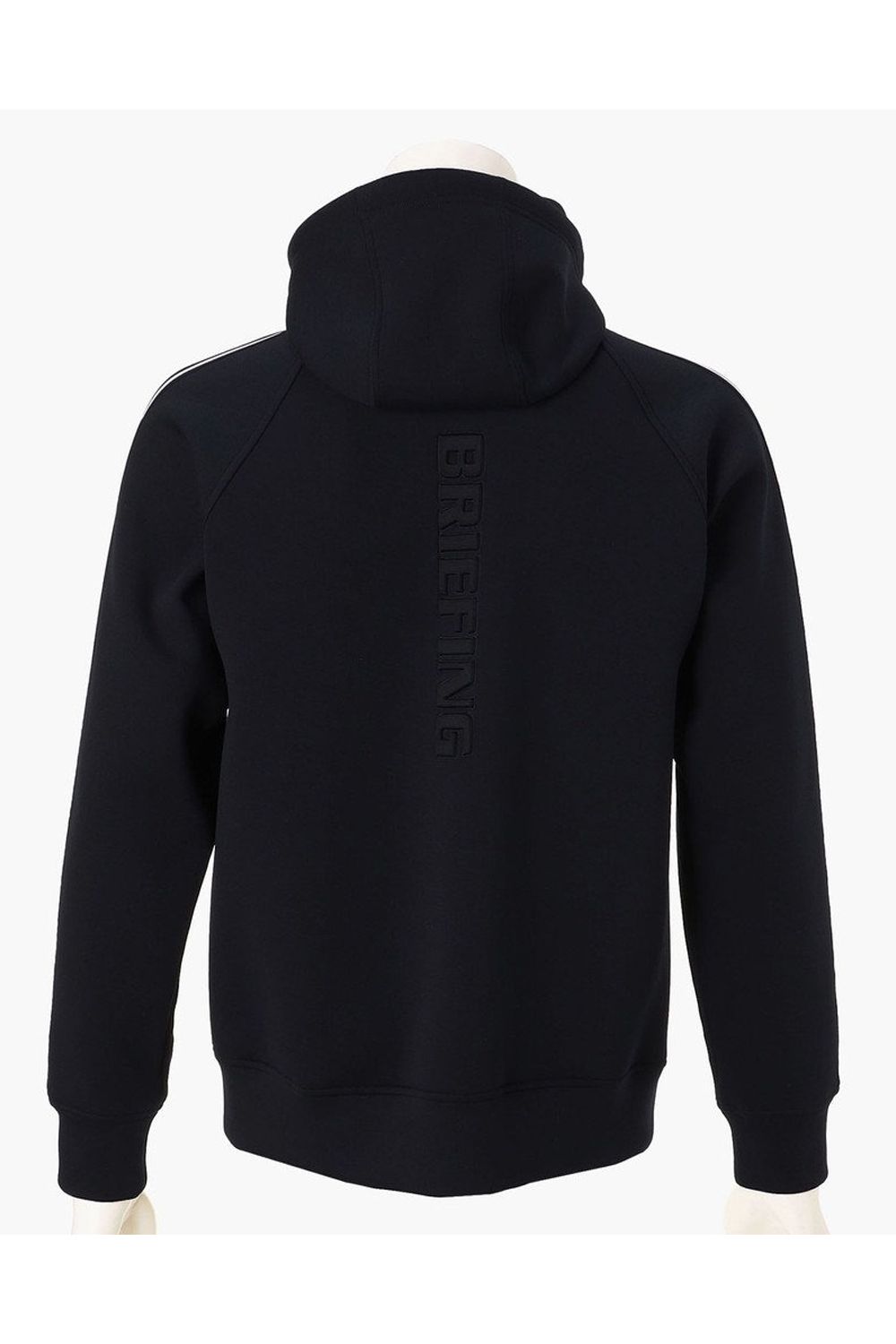 【26AW】 MEN’S WARM LINE PARKA / ダンボールニット サイドライン ジップアップパーカー (ネイビー)