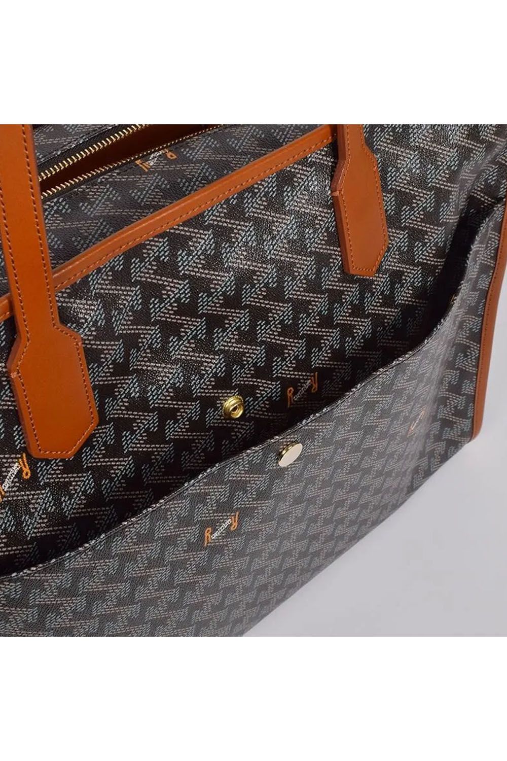 【10周年記念カラー】 LANIUS SQUARE BIG (ラニウス スクエア ビッグ) No.2  / ブランドオリジナルテキスタイル ボストンバッグ (クラシックブラック)