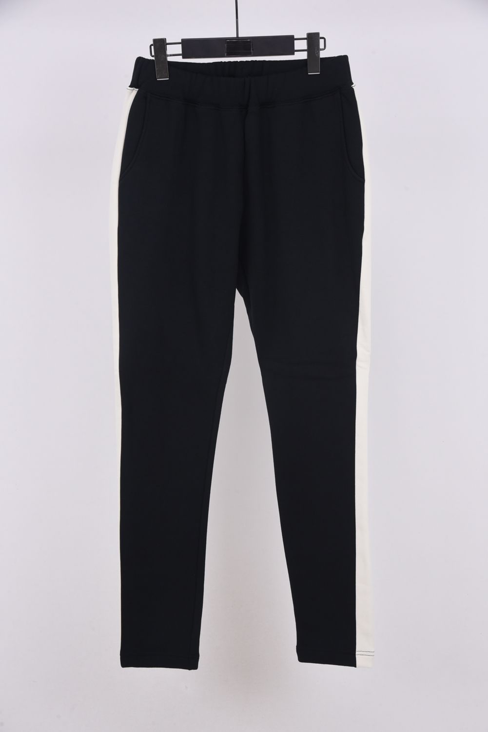 【25AW】【レディース】 LINE JOGGER SWEAT PANTS / ライン ジョガー スウエット パンツ (ブラック)
