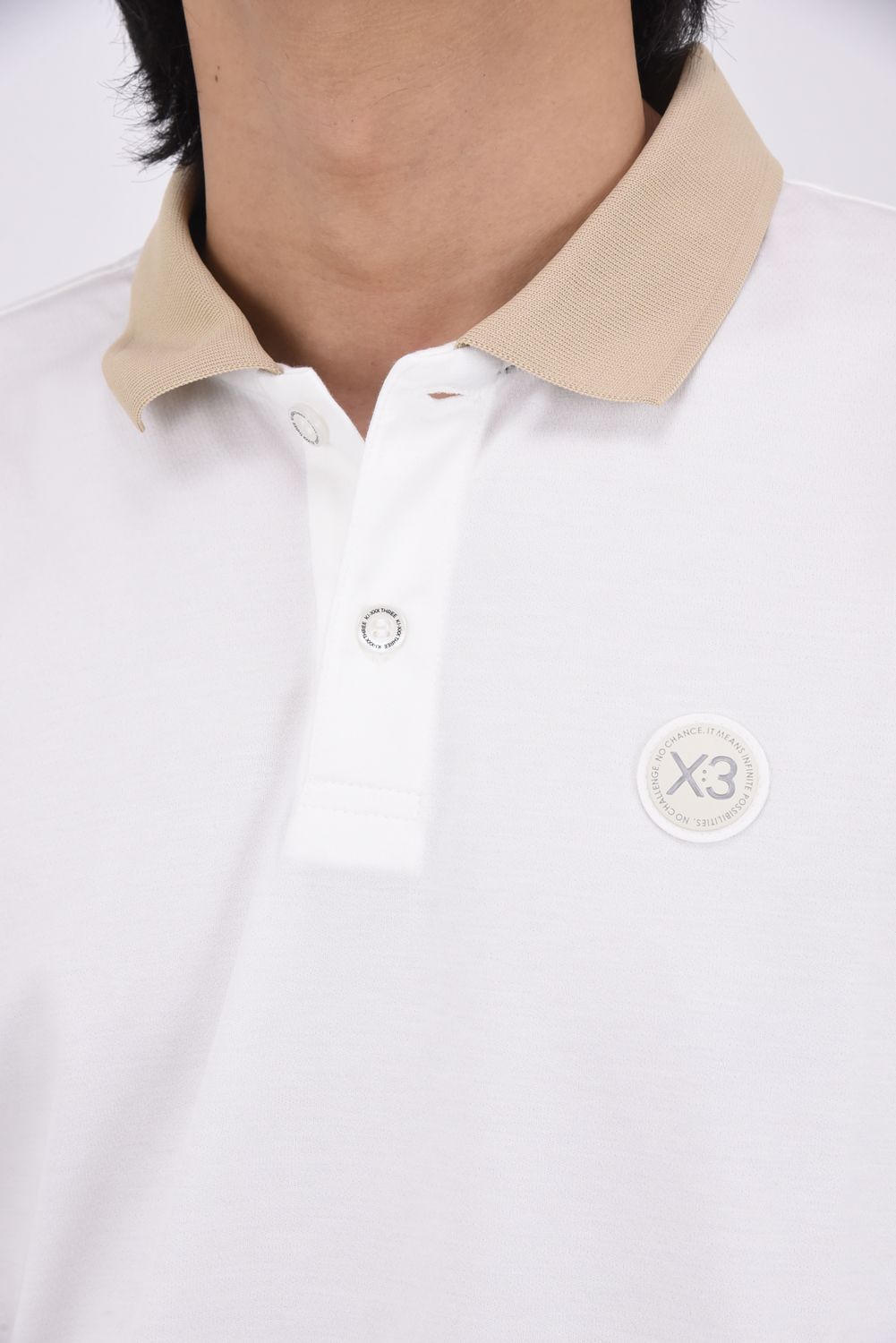 【26SS】 CLERIC COLLAR COOL POLO SHIRT / クレリックカラー ポロシャツ (オフホワイト)