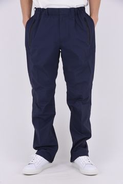【26SS】 MEN'S WATERPROOF PANTS / マイクロリップナイロン レインパンツ (ネイビー)
