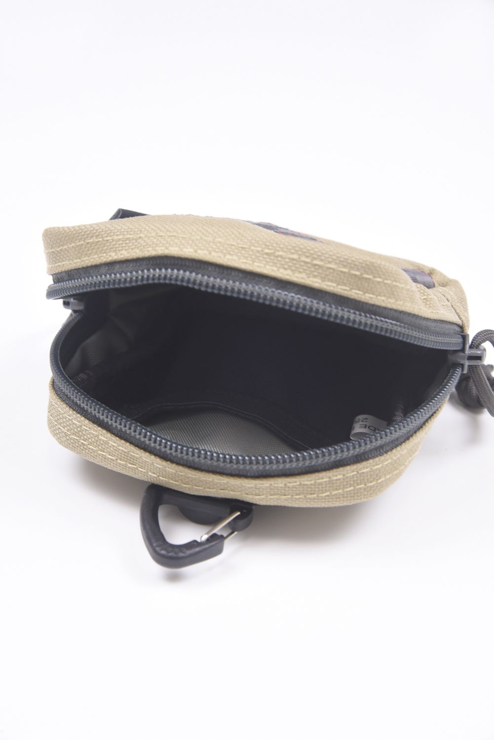 【NEW STANDARD SERIES】 MINI ROUND POUCH STD / スクエア型 ミニラウンドポーチ (タン)
