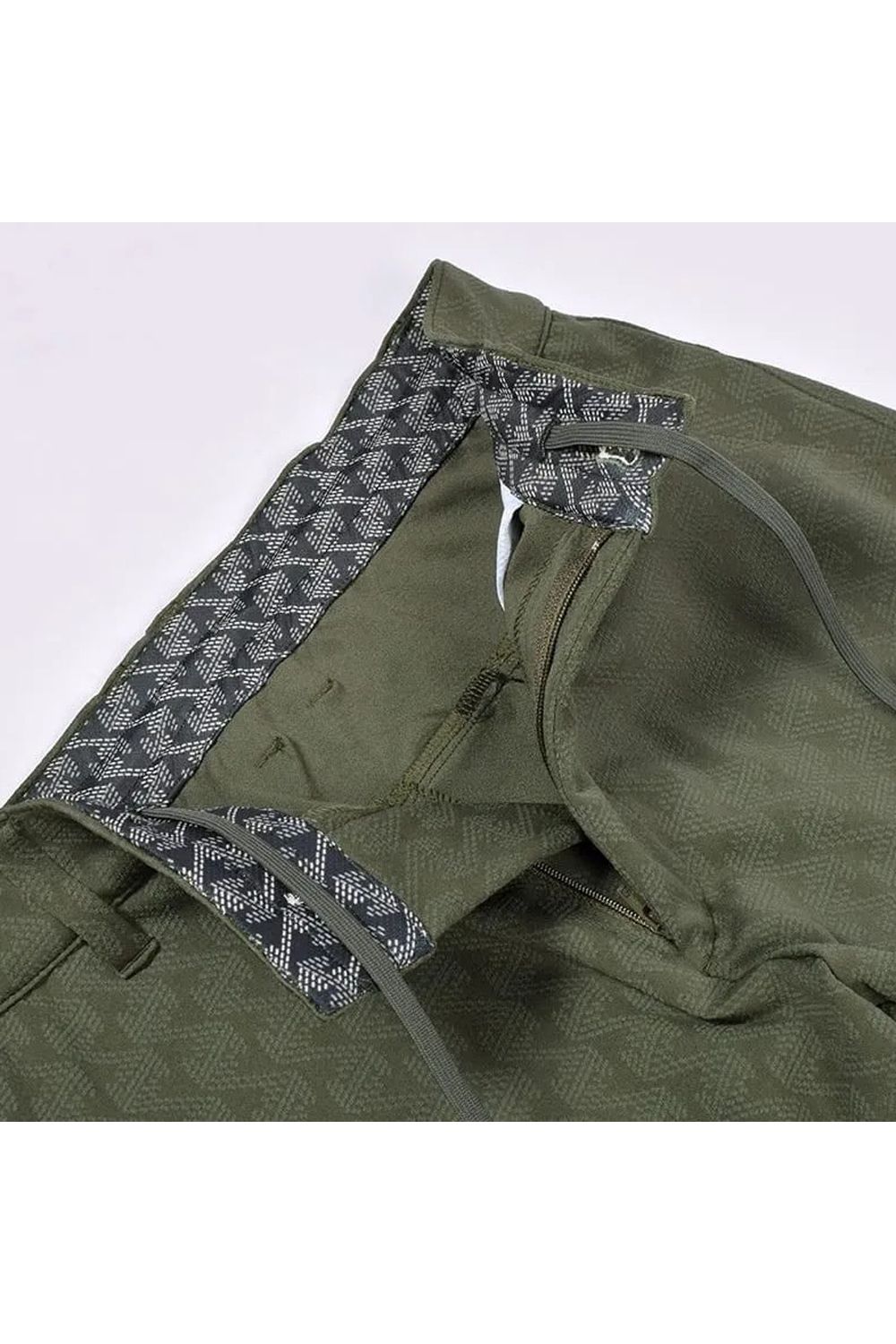 【26AW】 MENS GM JACQUARD JOGGER PANTS / GMジャガード ジョガーパンツ (カーキ)*