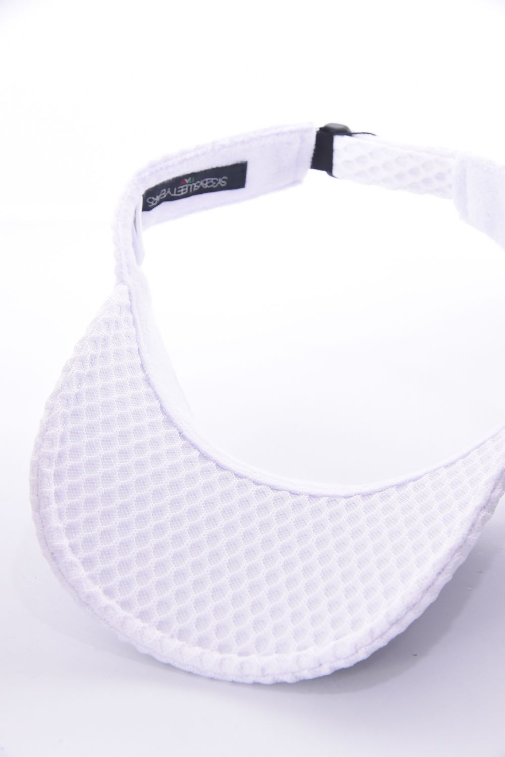 【26SS】 MESH EMB SUN VISOR / メッシュ ロゴ刺繡 サンバイザー (ホワイト)