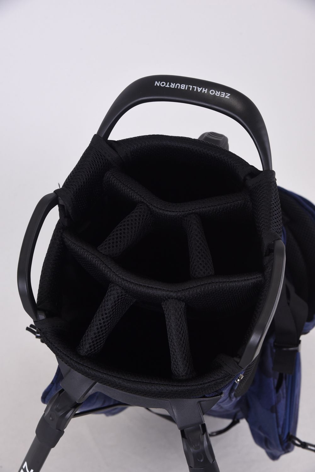 【銀行振込・代金引換不可】【返品・交換不可】【1000Dコーデュラナイロン】Stand Bag ZHG-CB1 / スタンドタイプ キャディバッグ ネイビーカモ