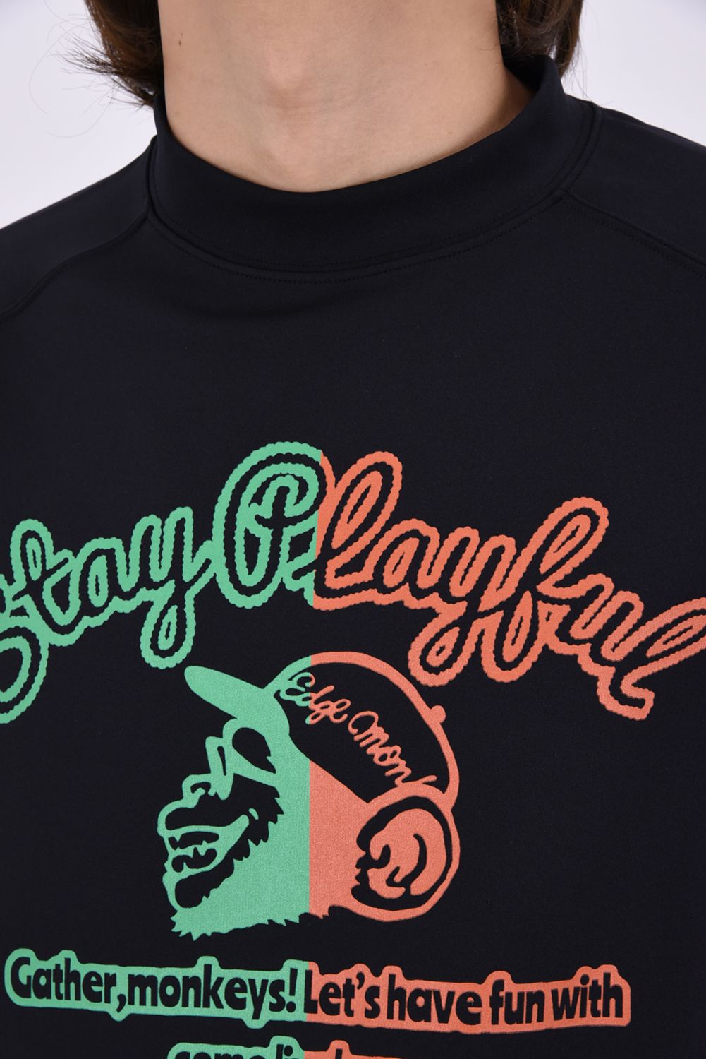 GREEN EDGE MONKEYS - 【26AW】 JERSEY MOCK NECK / ダンボールニット