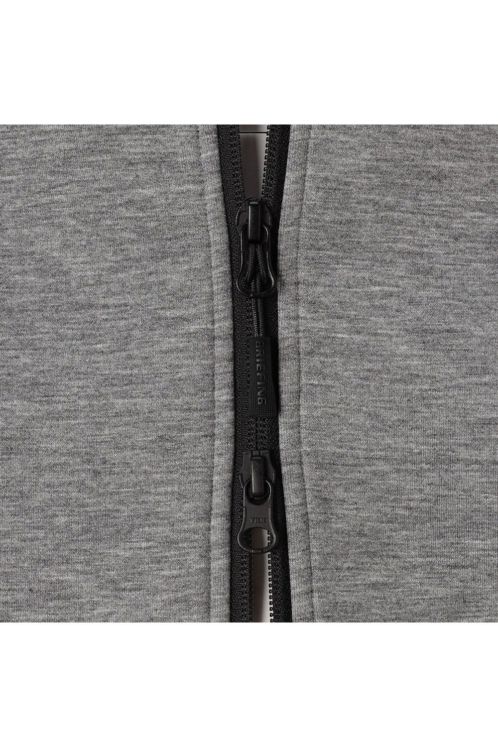 【26AW】 MEN’S WARM LINE PARKA / ダンボールニット サイドライン ジップアップパーカー (グレー)