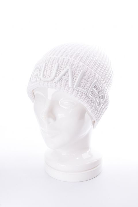 【2025AW】 113 GOLF KNIT CAP / ブランドロゴ刺繍 ニットキャップ (ホワイト)