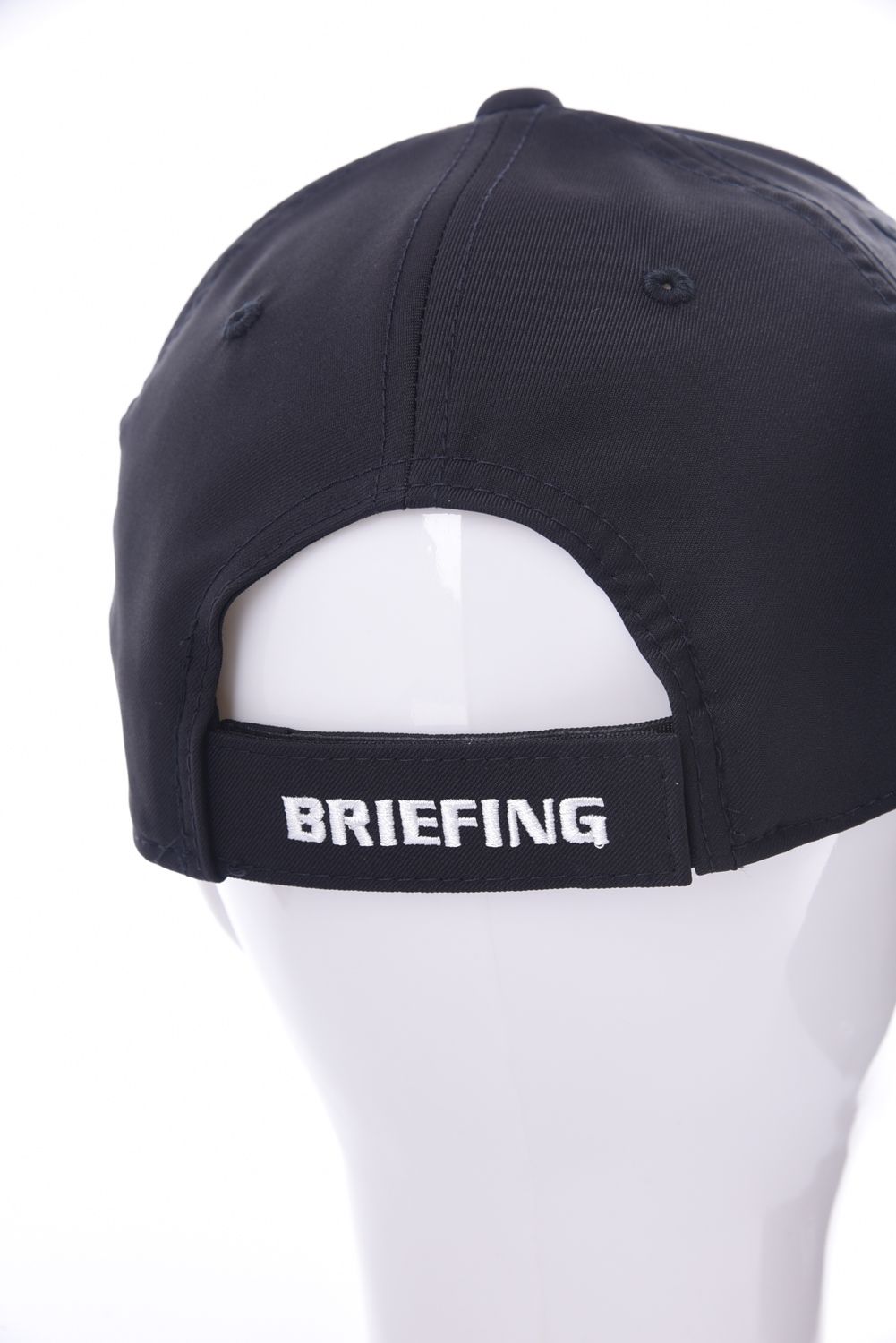 BRIEFING オリーブ キャップ ロゴ刺繍 BRIEFING - MENS ROUND LOGO CAP / ロゴ刺繍 アシンメトリー