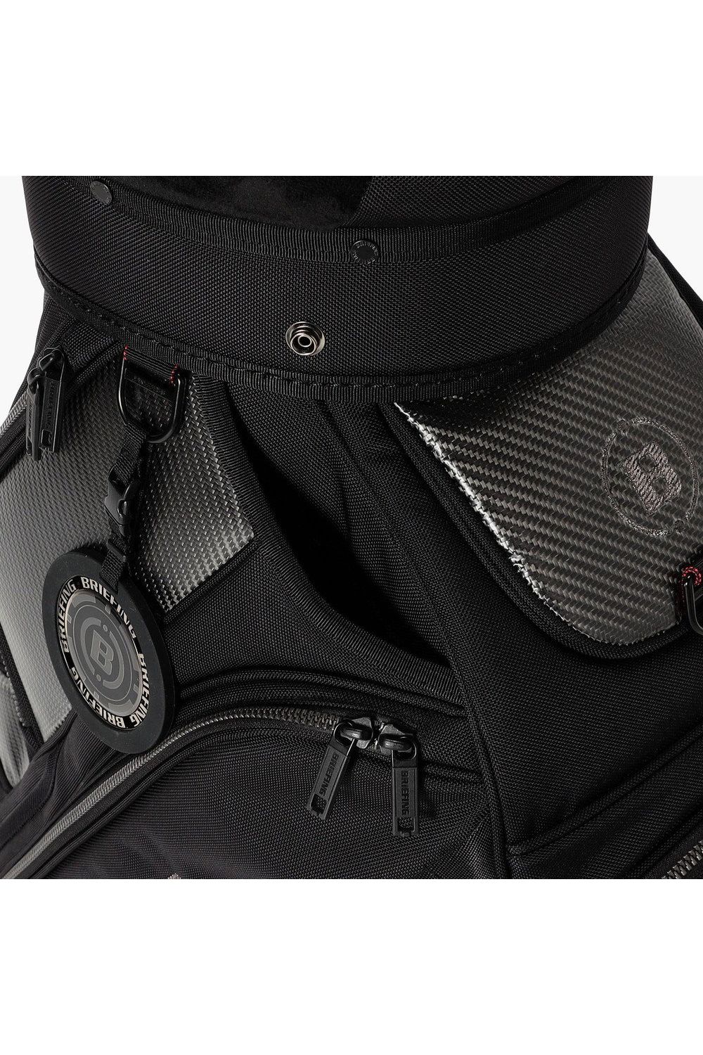 【26SS】【銀行振込・代金引換不可】【返品・交換不可】 CR-12 PREMIUM CARBON / プレミアムカーボンコレクション カートタイプ キャディバッグ (ブラック)