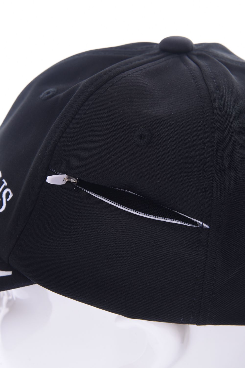LOGO PATTERN CAP / オリジナル 総柄ロゴ ベースボールキャップ (ブラック)